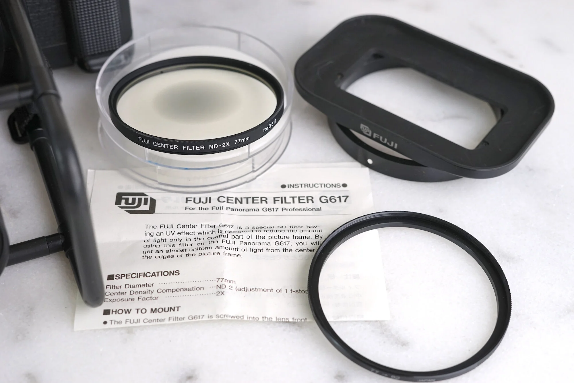 Fujifilm Panorama G617 Professional Camera with Case, Center ND